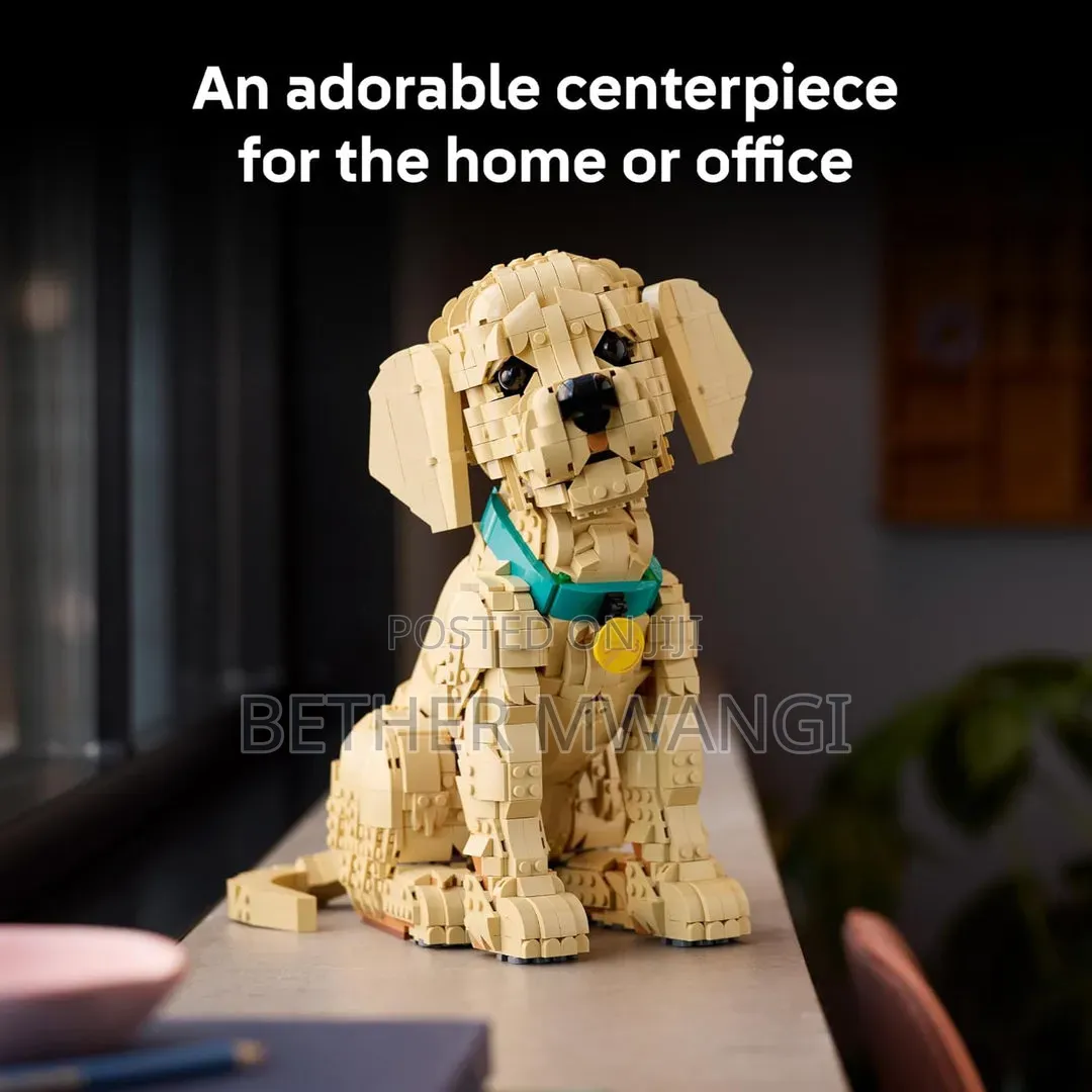 Lego Icons Golden Retriever Puppy