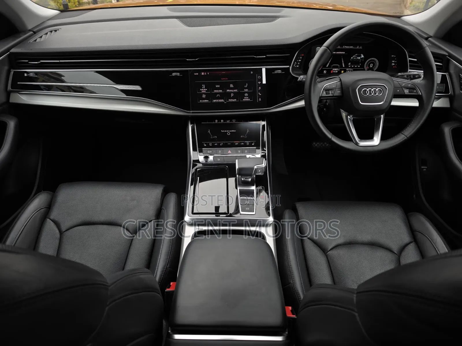 Audi Q8 2021 Gold