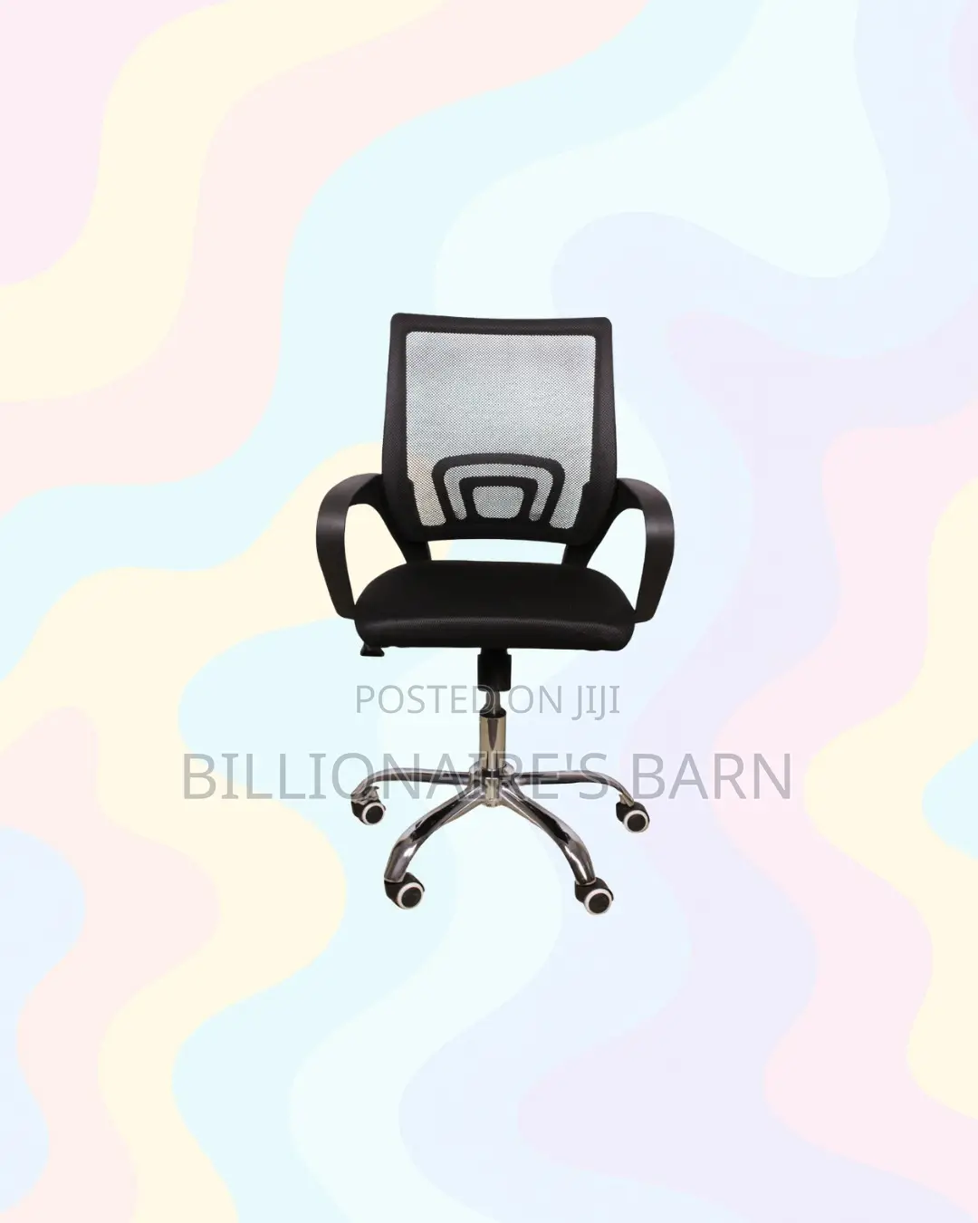 Secretarial Mesh Chair Ergonomic Design for Modern Workspace Appeal