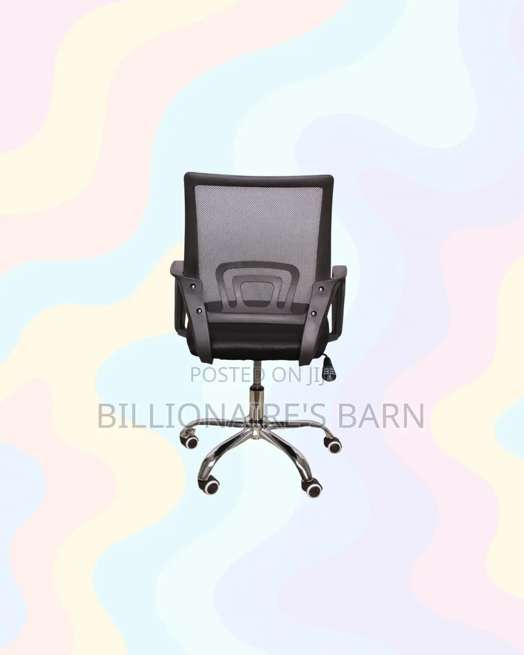Secretarial Mesh Chair Ergonomic Design for Modern Workspace Appeal