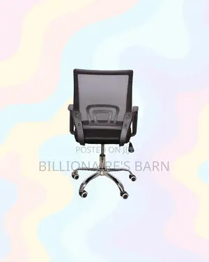 Secretarial Mesh Chair Ergonomic Design for Modern Workspace Appeal