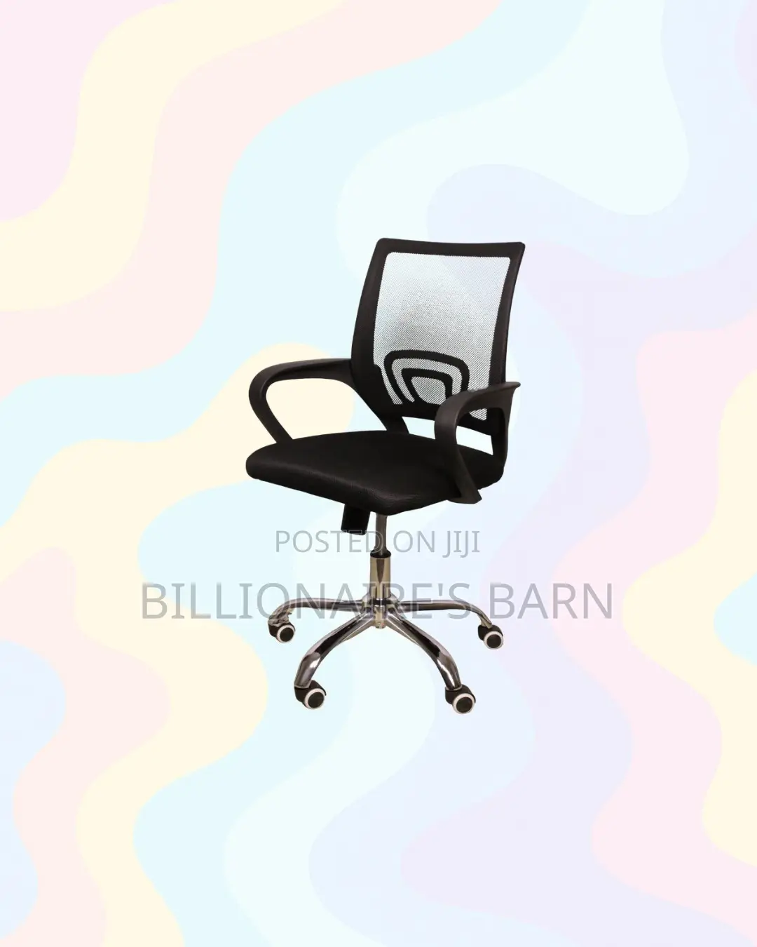 Secretarial Mesh Chair Ergonomic Design for Modern Workspace Appeal