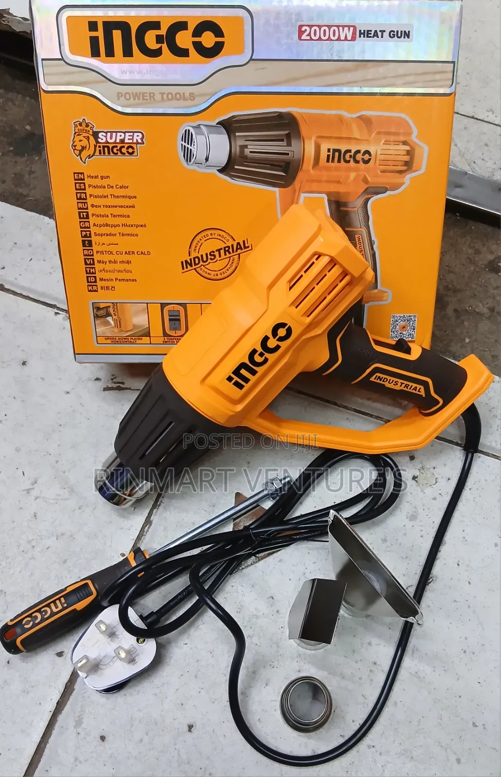 Affordable Ingco Electric Heatgun 2000w