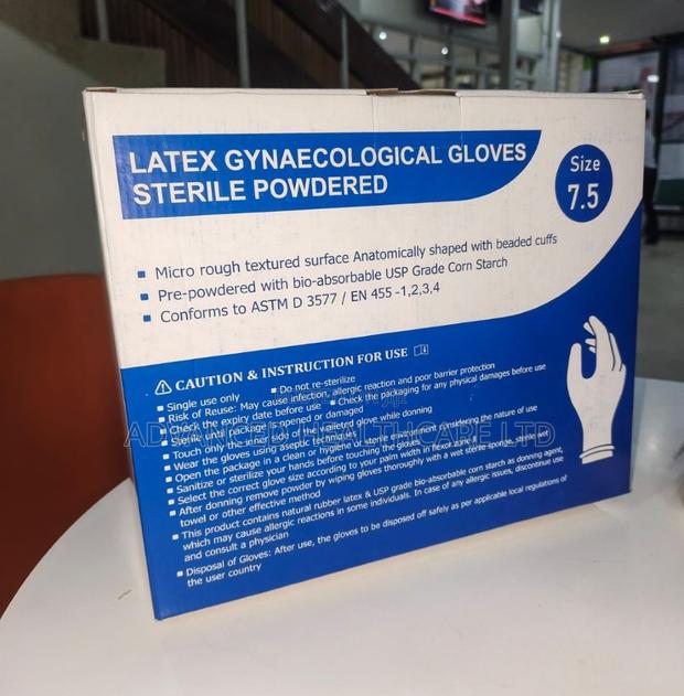 Latex Gynaecological Gloves (Powdered)