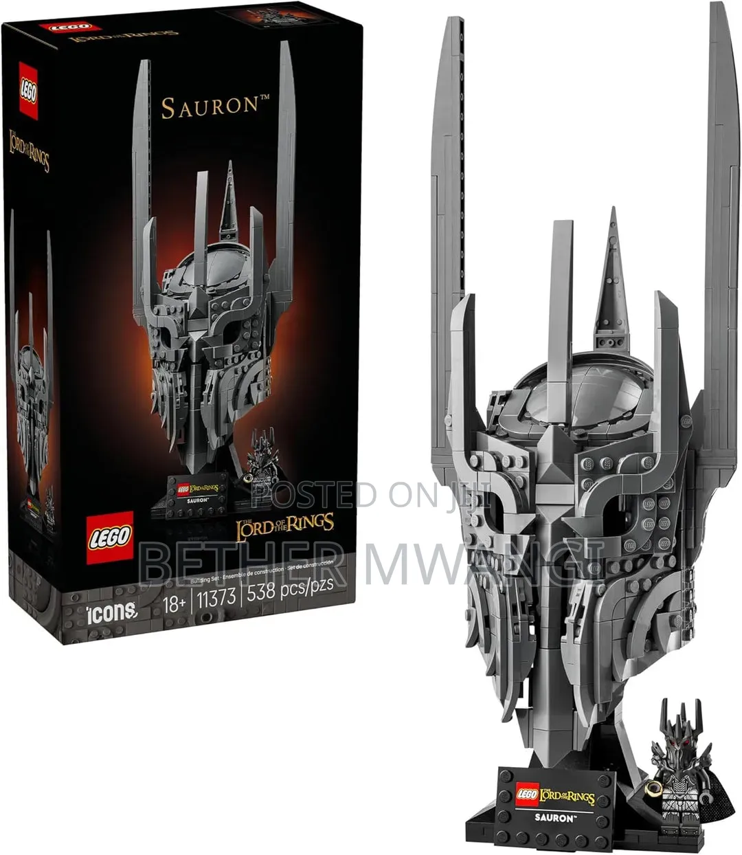 Lego Icons the Lord of the Rings: Sauron's Helmet