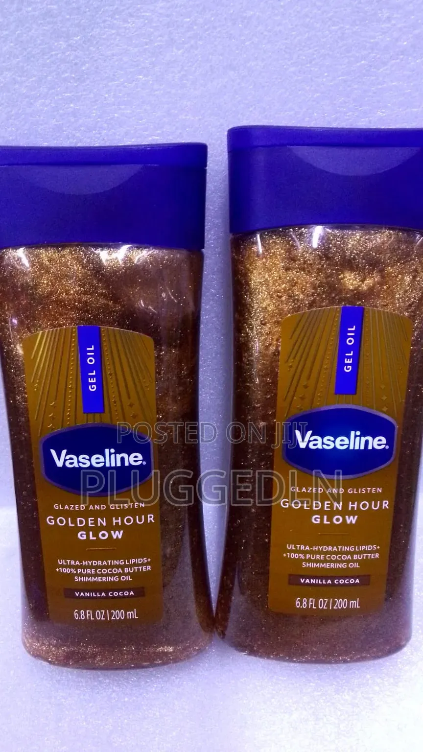 Vaseline Golden Hour Glow Shimmering Body Oil.