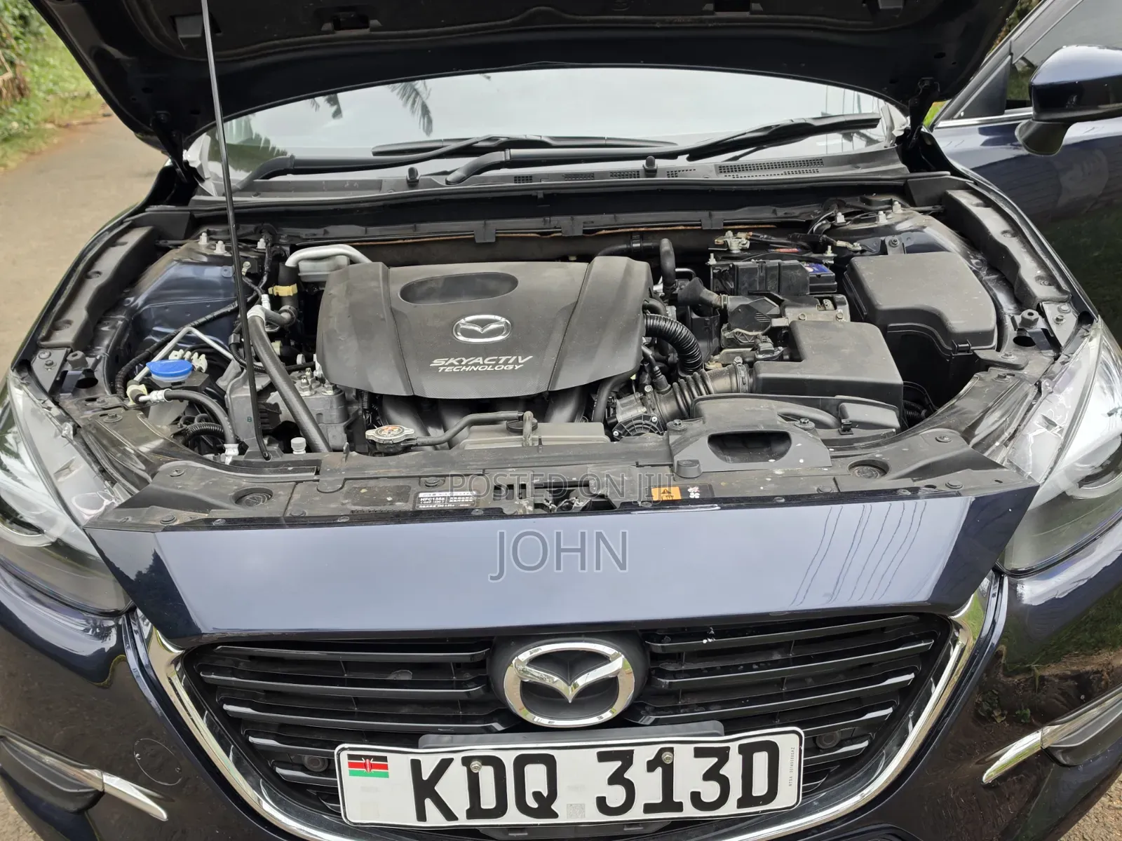 Mazda Axela 2017 Burgundy