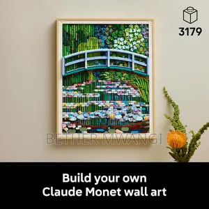 Lego Art Claude Monet - Bridge Over a Pond of Water Lilies