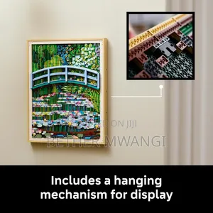 Lego Art Claude Monet - Bridge Over a Pond of Water Lilies
