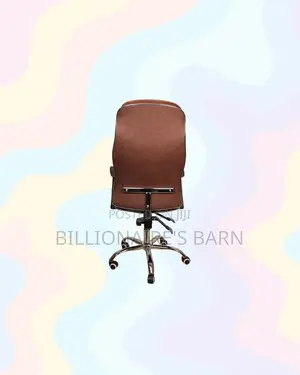 Executive Leather Chair High Back for Modern Workspace Appeal