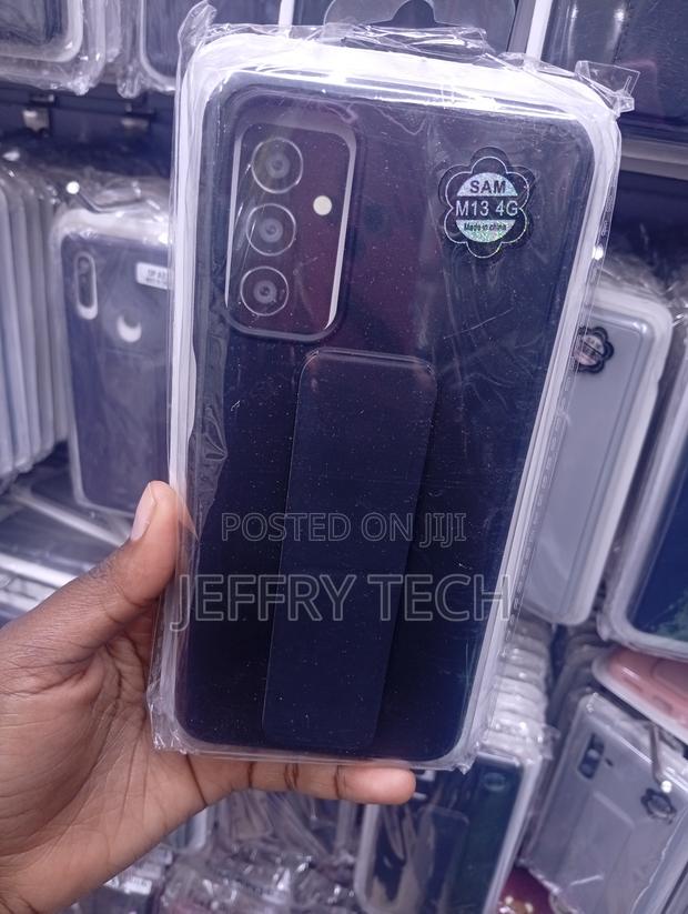 Samsung Galaxy M13 4G Black Phone Case - main view