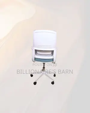 Practical White Mid Back Mesh Office Chair for Modern Workspace Appeal
