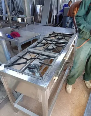 Stainless Steel 3 Burner Juakali Fabricated