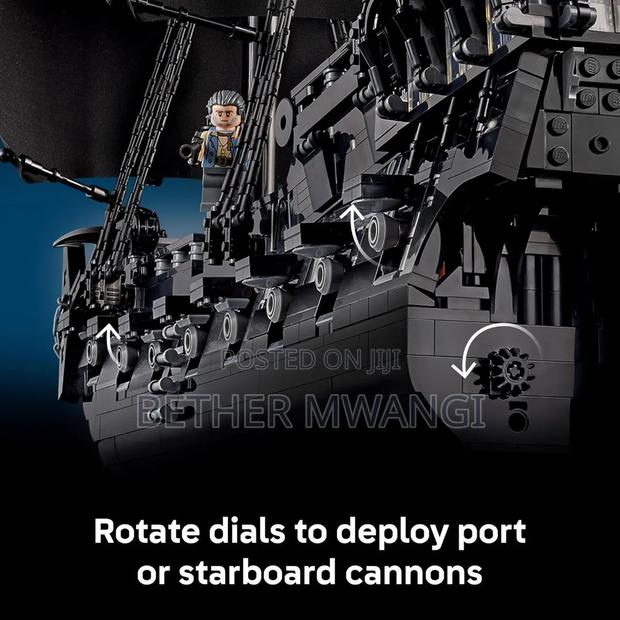 Lego Icons Captain Jack Sparrow's Pirate Ship - thumbnail 4