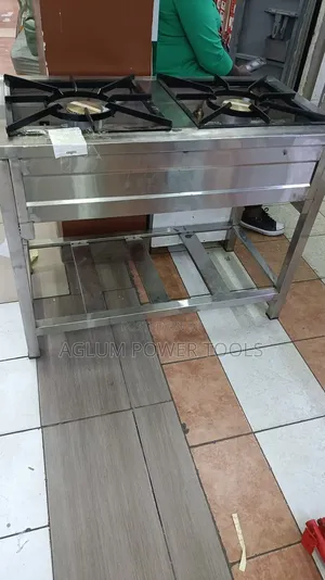 Stainless Steel 3 Burner Juakali Fabricated