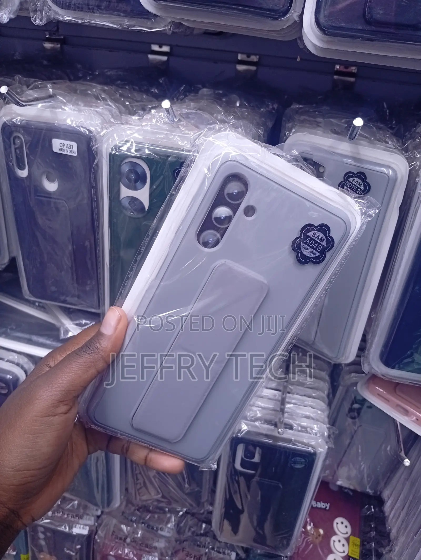 Samsung Galaxy A04S, Grey Silicone Protective Case