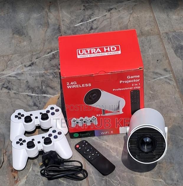 HY300 P1 Gaming Projector WiFi 6 2.4G Wireless HY300 Smart Gaming