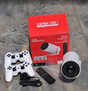 HY300 P1 Gaming Projector WiFi 6 2.4G Wireless HY300 Smart Gaming