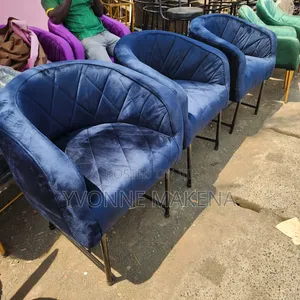 Manicure Chair Navy Blue