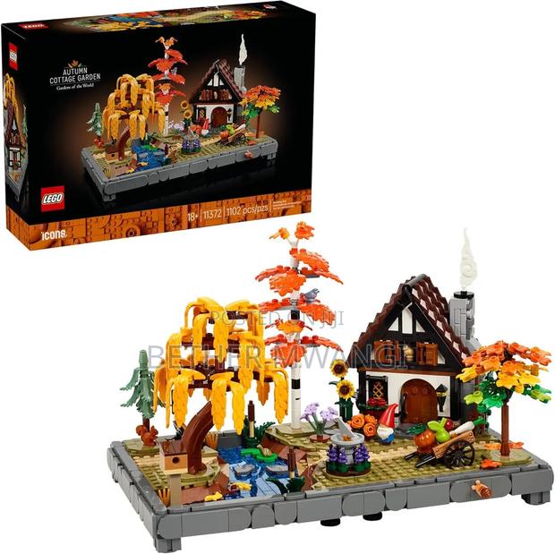 Lego Icons Autumn Cottage Garden - thumbnail 2