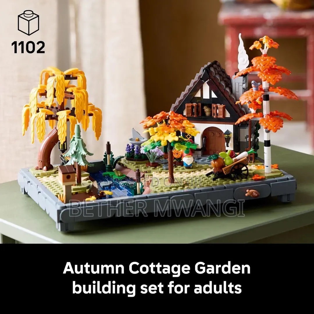 Lego Icons Autumn Cottage Garden