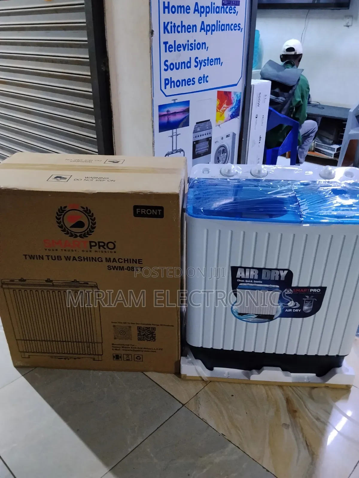 Smart Pro 8kg Twin Tub Washing Machine