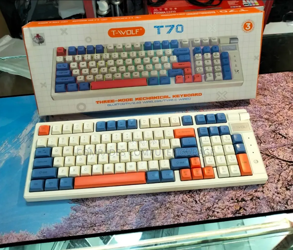 T-Wolf T70 Mechanical Keyboard