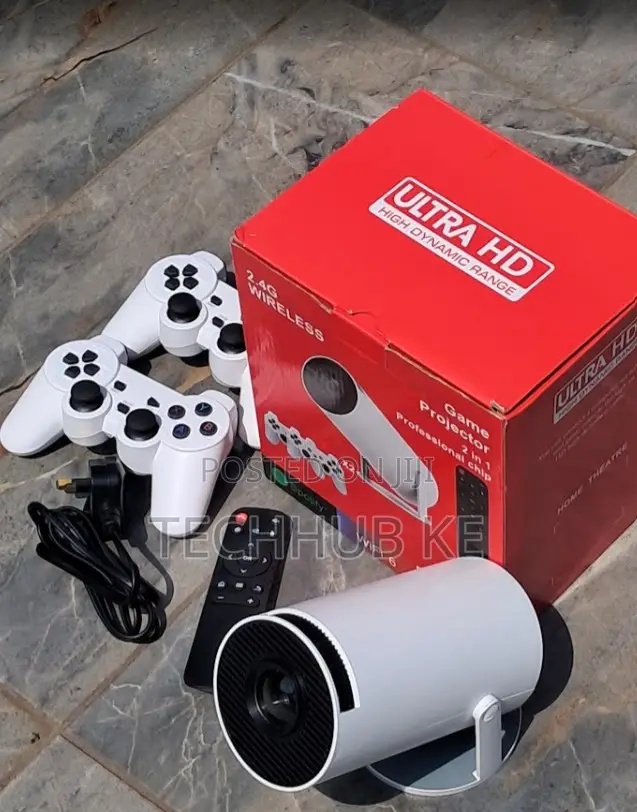 HY300 Game Projector 2 in 1 Professional Wireless Android Projector