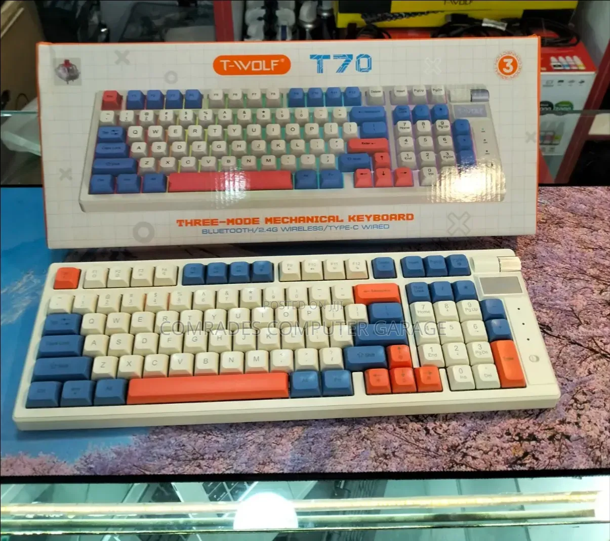 T-Wolf T70 Mechanical Keyboard