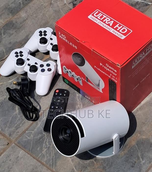 HY300 Game Projector 2 in 1 Professional Wireless Android Projector - thumbnail 2