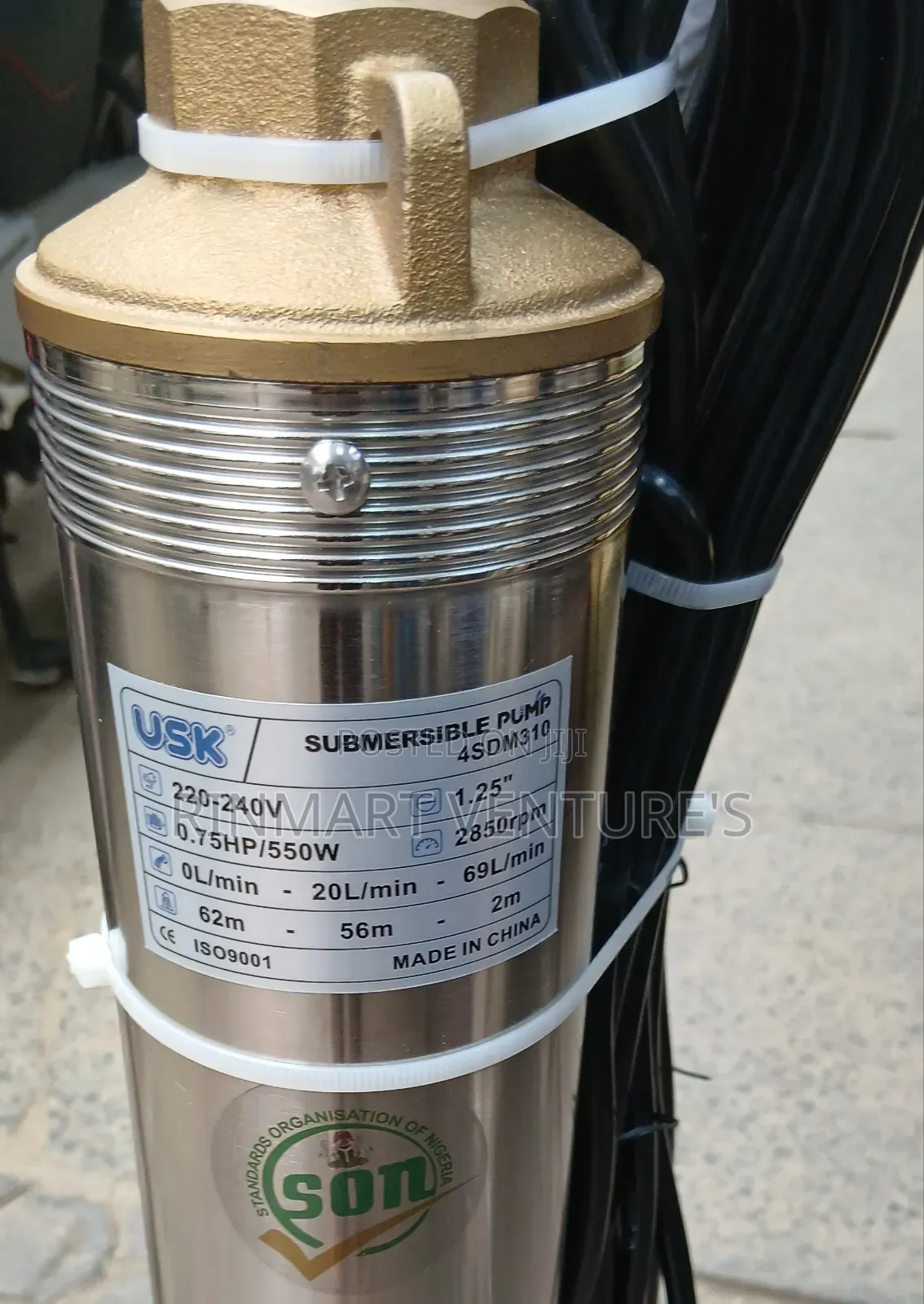 Affordable Usk Submersible Pump 0.75hp