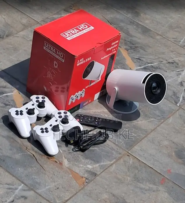 Hy300 Gaming Consoles Resolution Projector With Gaming Pads