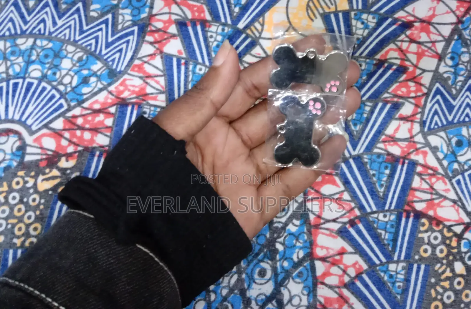 Bone-Shaped Pet ID Name Tag