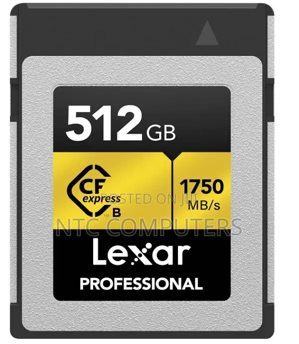 Lexar 512GB Professional CFexpress Type B Memory Card