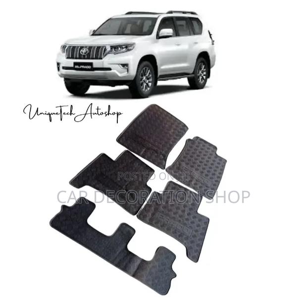 Prado 7 Seater Rubber Mats