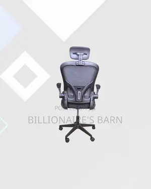 Ergonomic Office Chair With Headrest for Smooth Swivel Movement