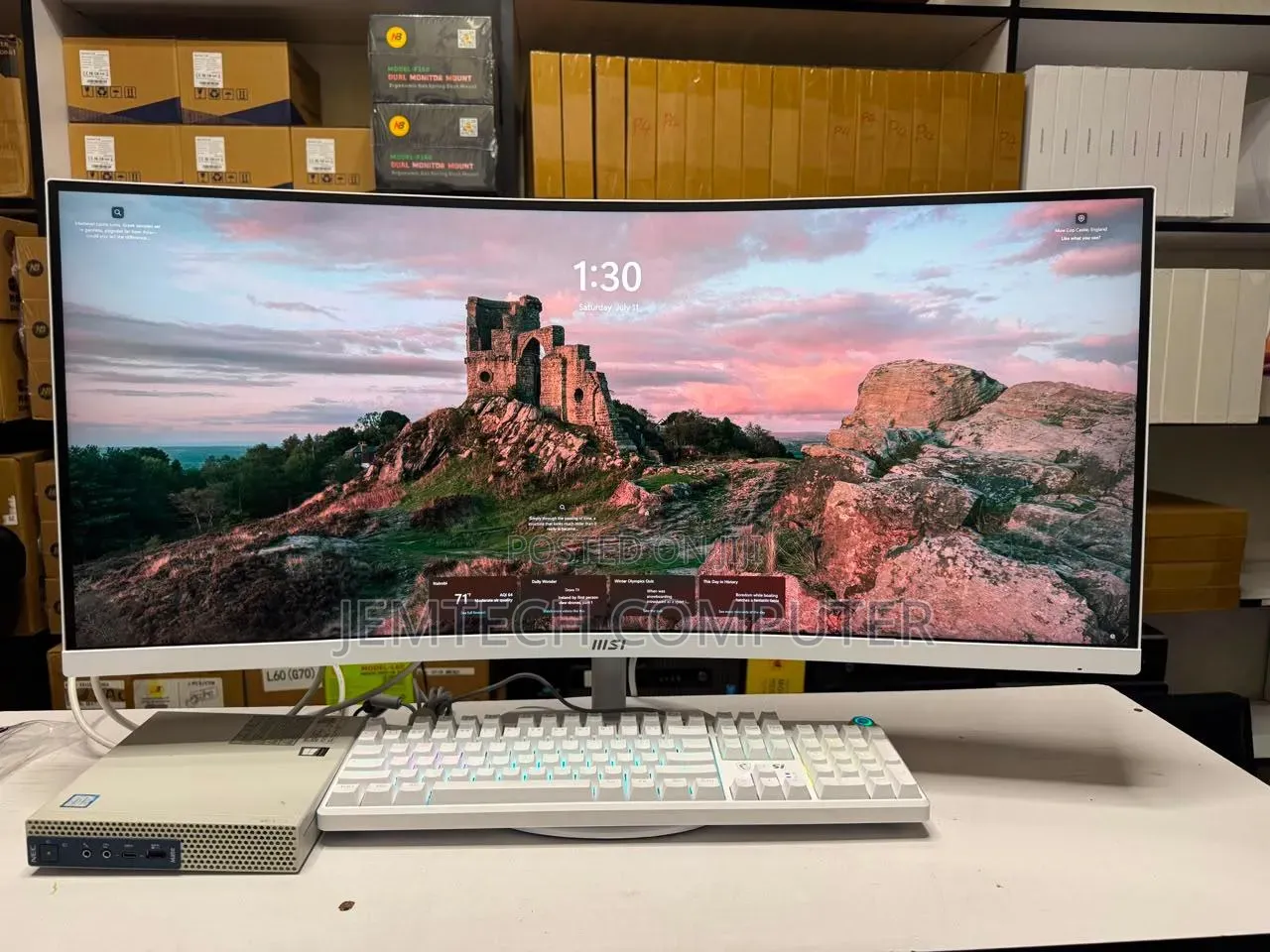 Msi Pro Mp341cqw E12 34-Inch Va 3440 X 1440(uwqhd) Computer Monitor