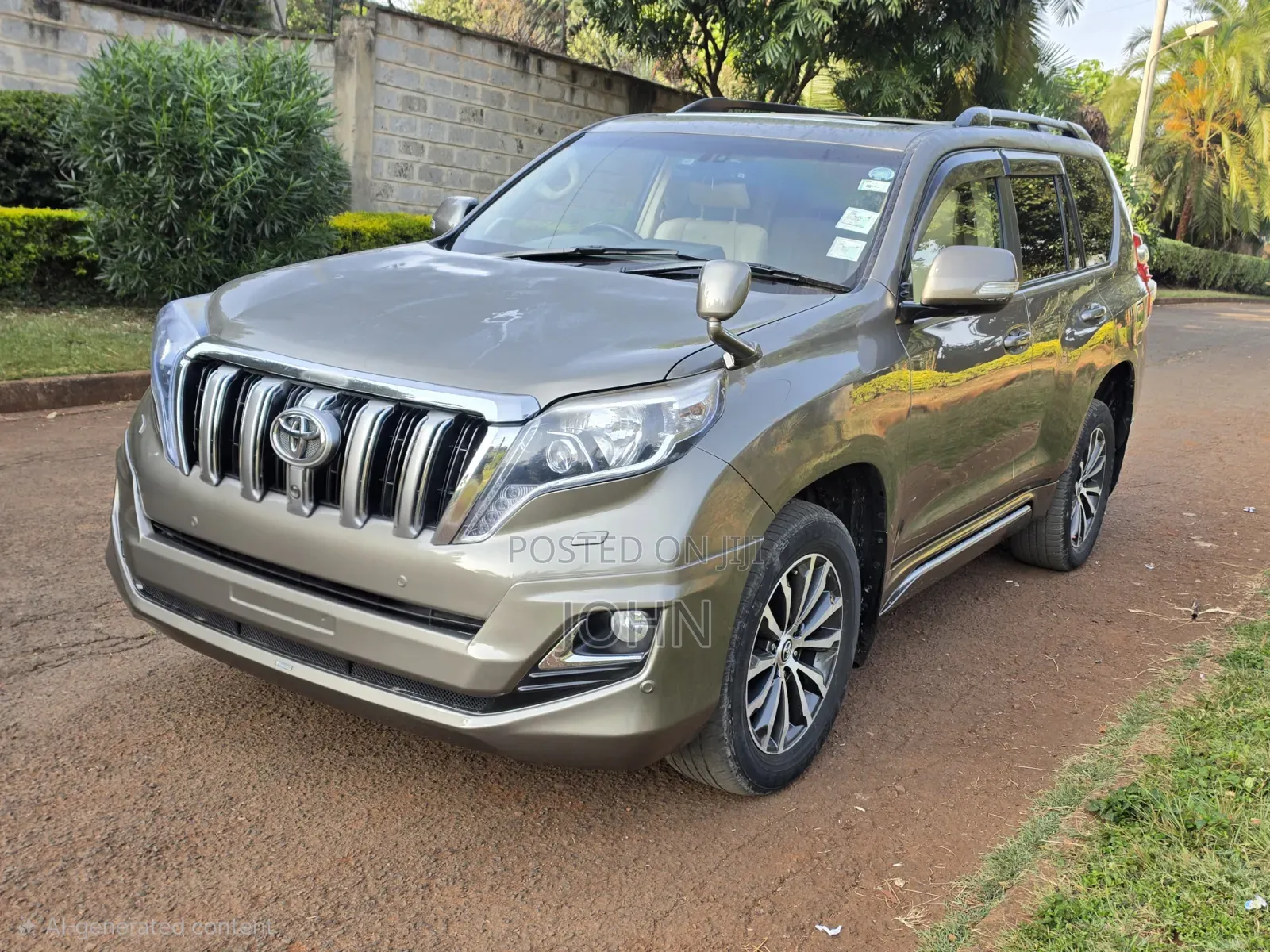 Toyota Land Cruiser Prado 2015 Gray