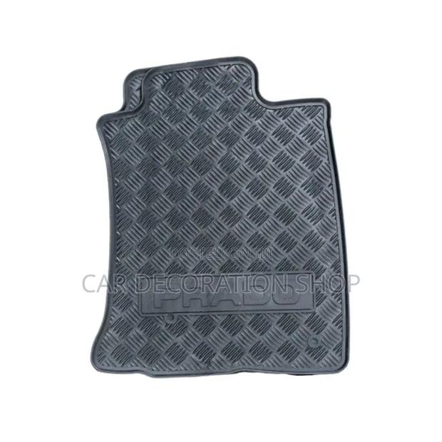 7seater Rubber Construction Design Prado Models Floor Mats Trap Dirt - thumbnail 2