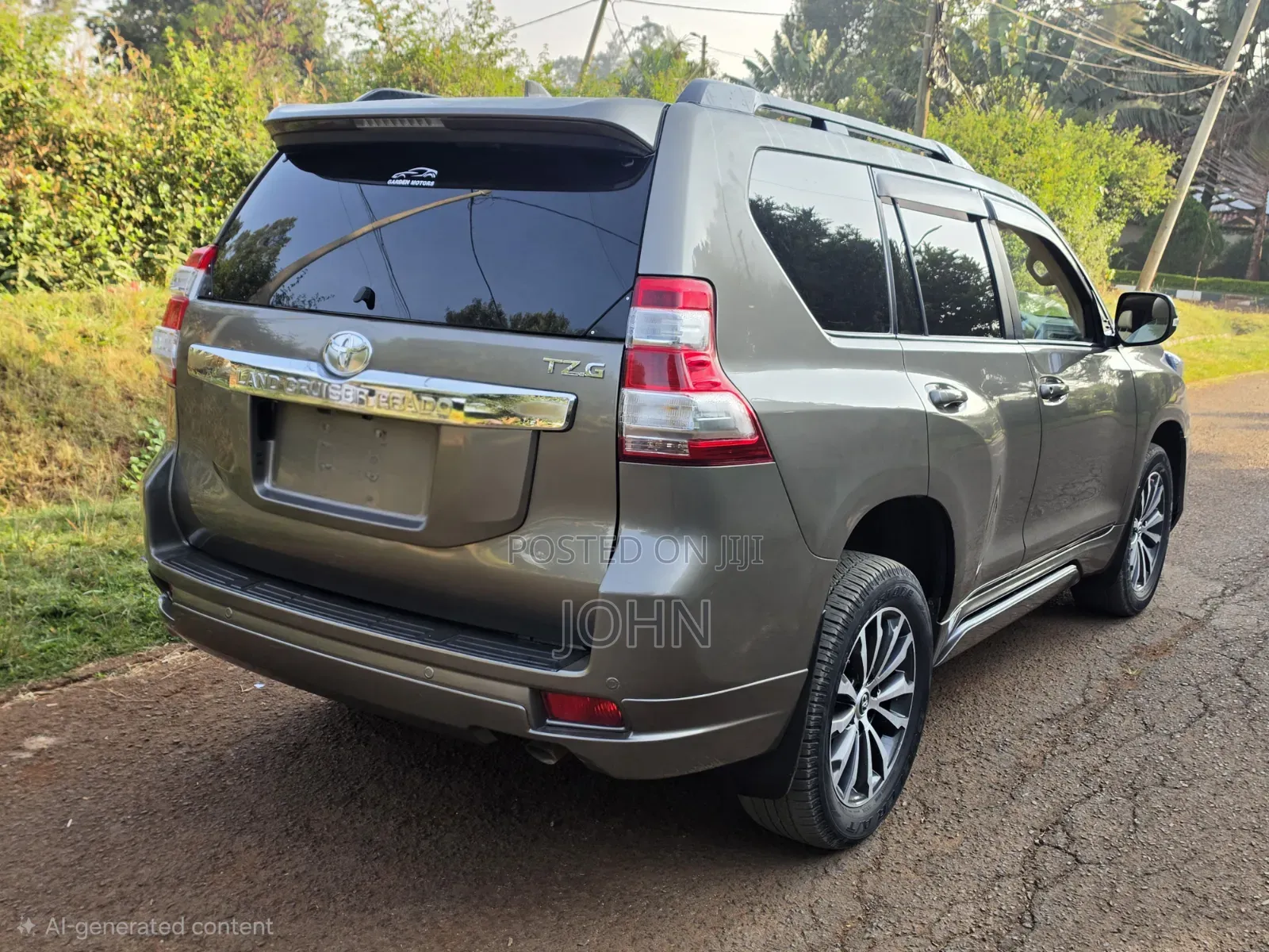 Toyota Land Cruiser Prado 2015 Gray