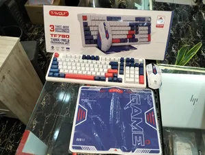 T-Wolf TF780 3-in-1 Mechanical Gaming Combo in White
