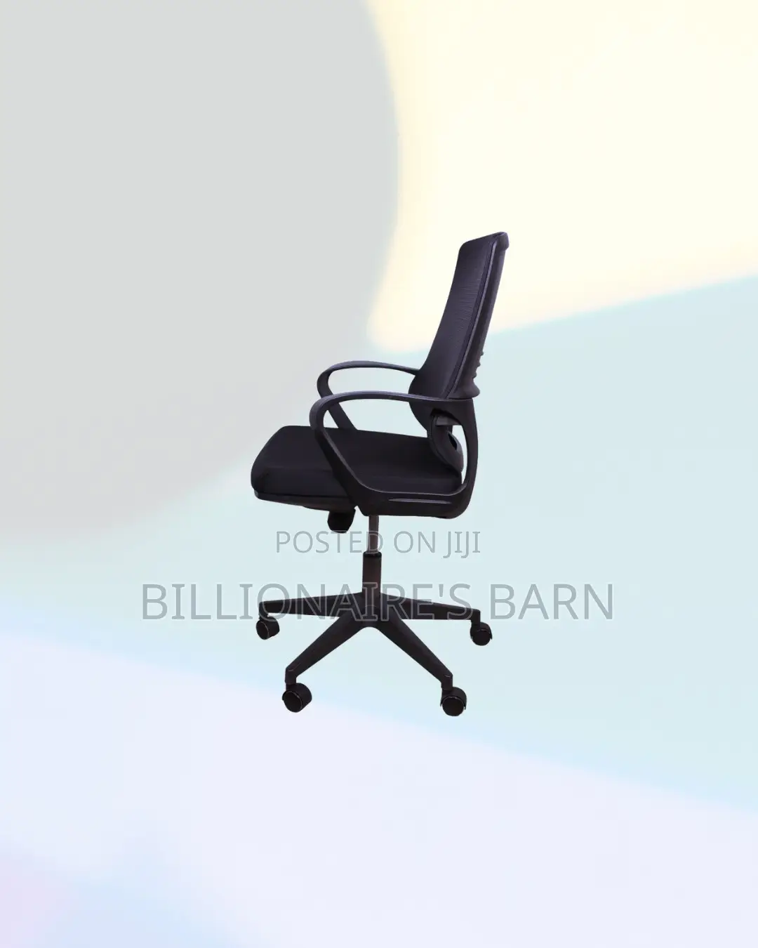 Practical Black Mid Back Mesh Office Chair for Modern Workspace Appeal