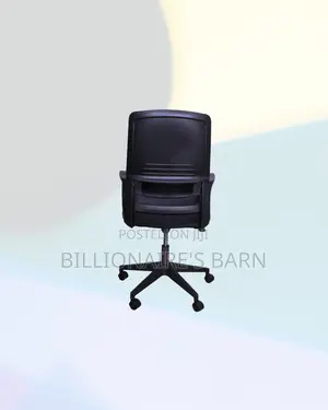 Practical Black Mid Back Mesh Office Chair for Modern Workspace Appeal