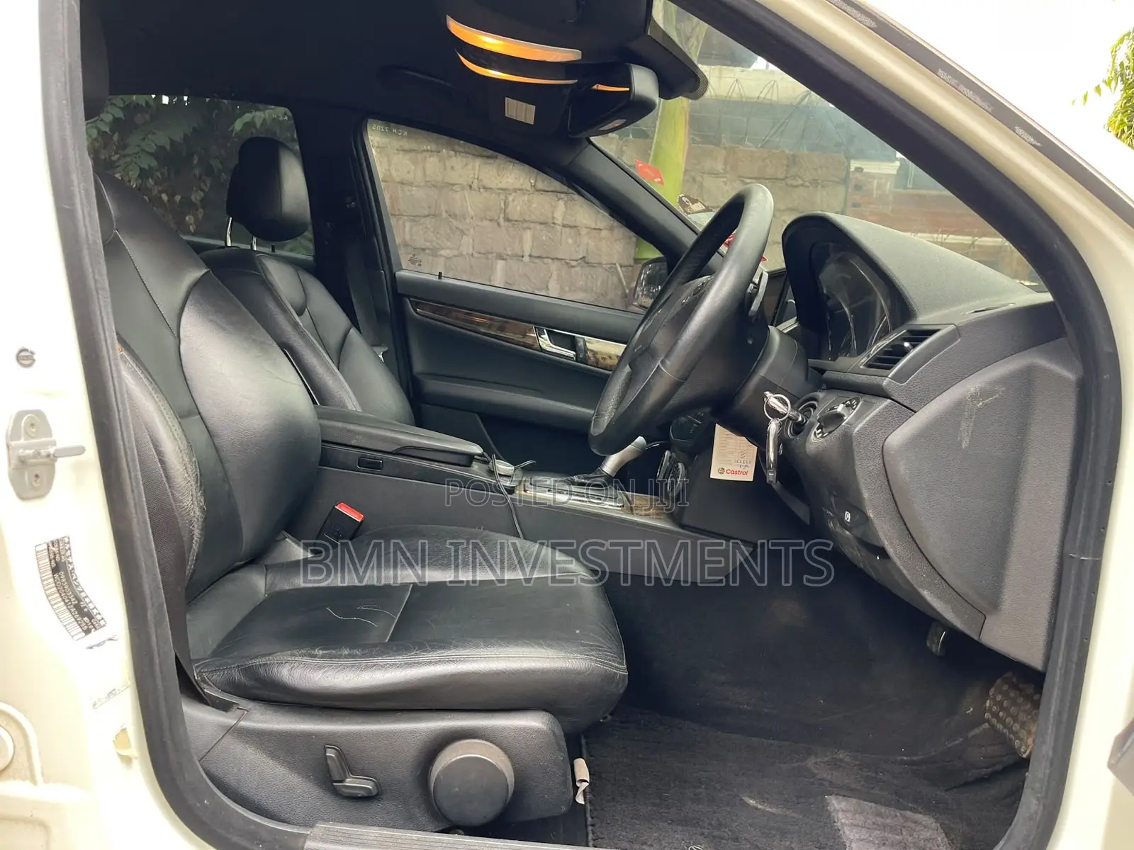 Mercedes-Benz C200 2009 White