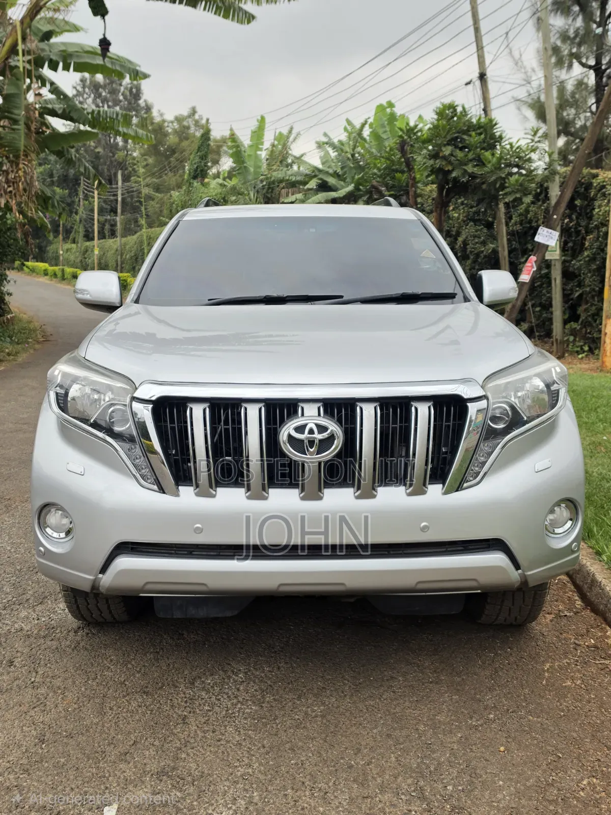 Toyota Land Cruiser Prado 2012 Silver