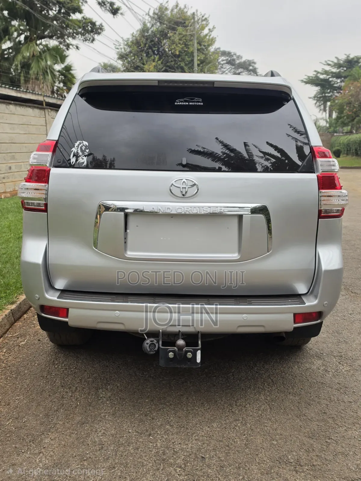 Toyota Land Cruiser Prado 2012 Silver