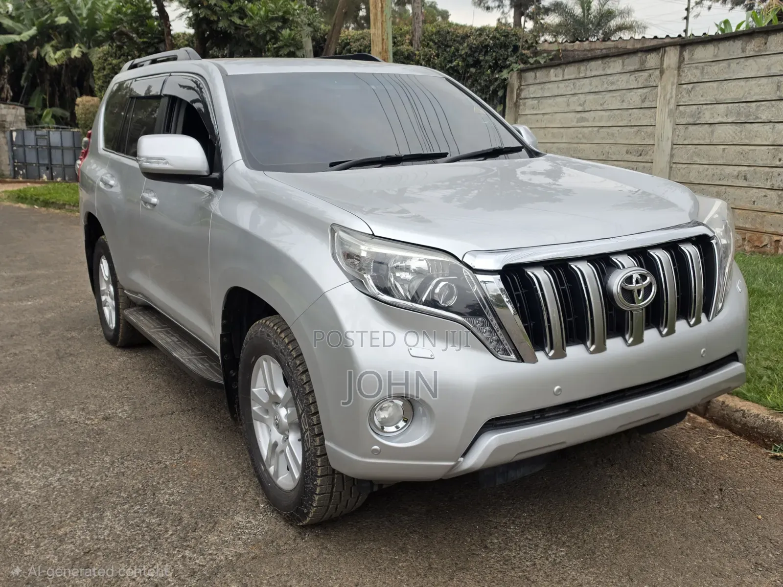 Toyota Land Cruiser Prado 2012 Silver