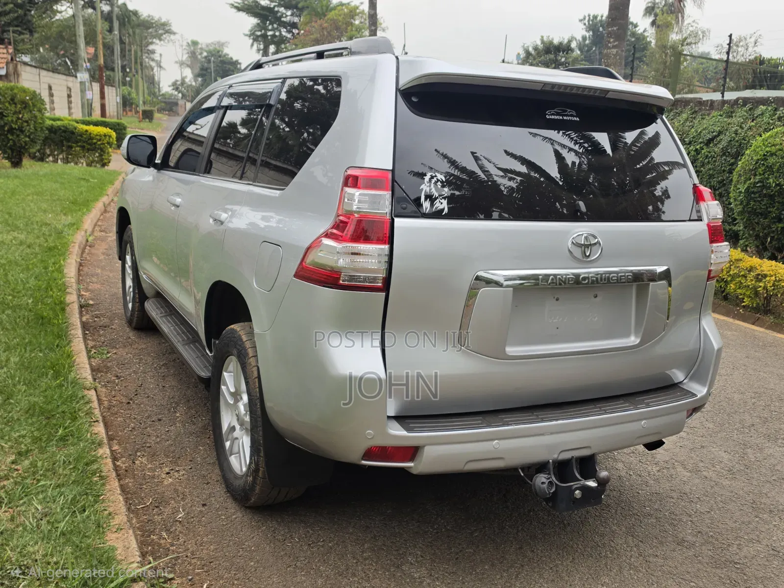 Toyota Land Cruiser Prado 2012 Silver