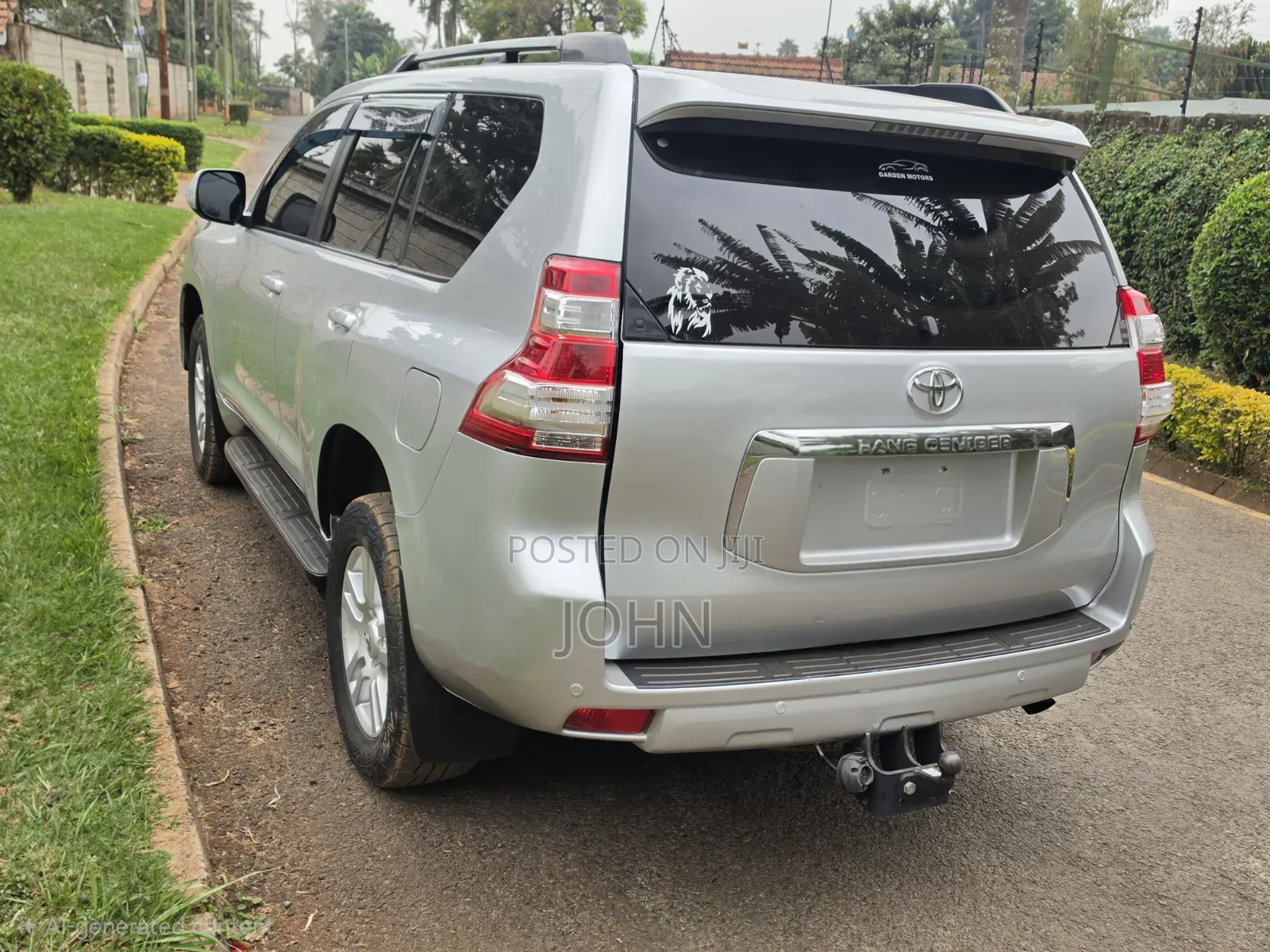 Toyota Land Cruiser Prado 2012 Silver