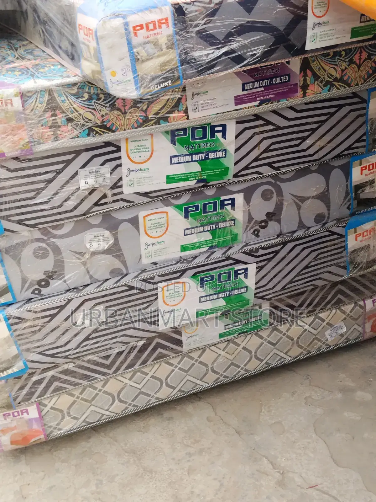 Poa Jumbo Quality Superfoam Mattress 8 Inch 5x6